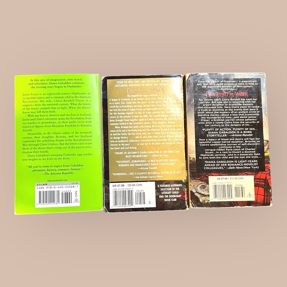 Diana Gabaldon - 3 Outlander series paperbacks - Picture 9 of 13